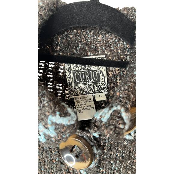 Curio Copyright Knitted Sweater Sz Large - Picture 5 of 5